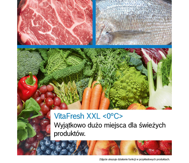 Lodówka Bosch KGN39VXCT PerfectFit No Frost 203cm Ciemny Inox Komora Zero VitaFresh 363L - 1323594 - zdjęcie 3